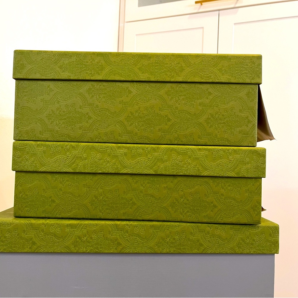 (3) Empty Gucci Boxes (Booties)